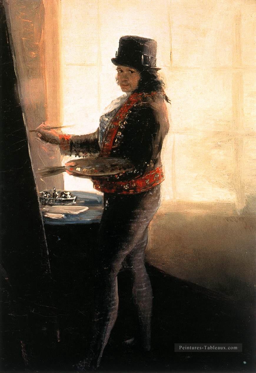 Autoportrait dans le Studio Francisco de Goya Peintures à l'huile